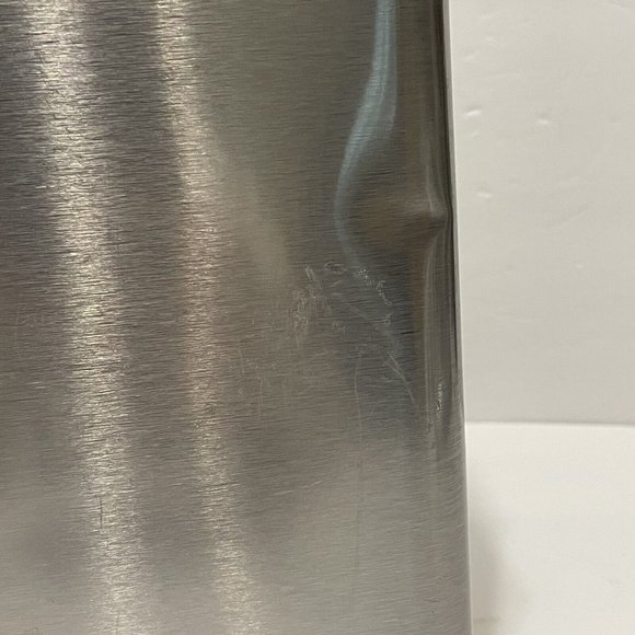 VTG Kromex lidded flour canister mid century modern usa rectangle Chrome Metal - Picture 6 of 12